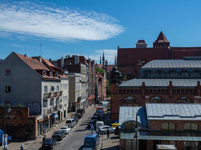 Apartament Z Balkonem Na Podwalu Old Town Gdansk Daire Dış mekan fotoğraf